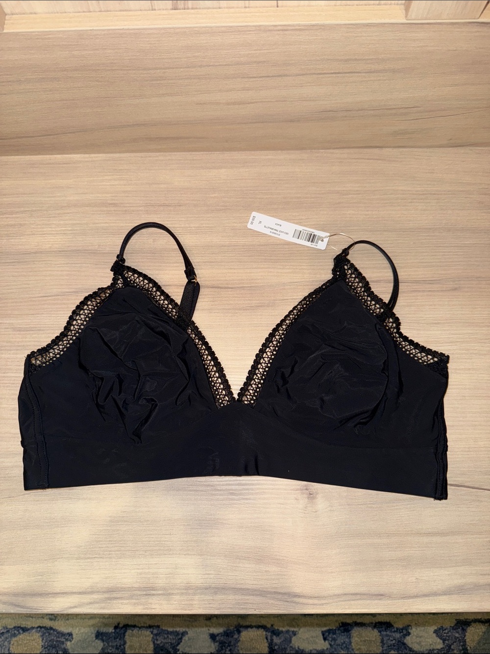 Soma Geo Lace Trim Bralette